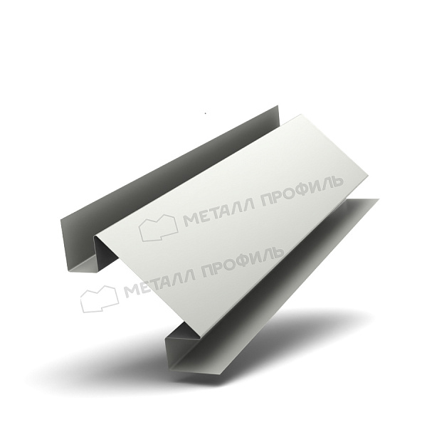 Планка угла внутреннего сложного 75х3000 (ПЭ-01-9010-0.5) ― приобрести по умеренной цене в Ульяновске.